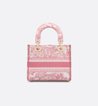 Medium Dior Book Tote Pink