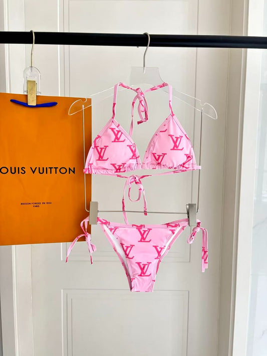 Monogram Bikini Rosa