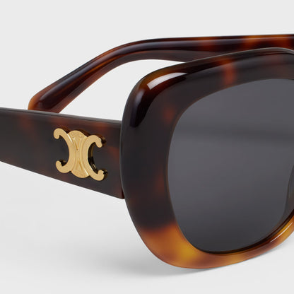 Triomphe 06 Sonnenbrille aus Acetat in Verlauf-Havanna für Damen