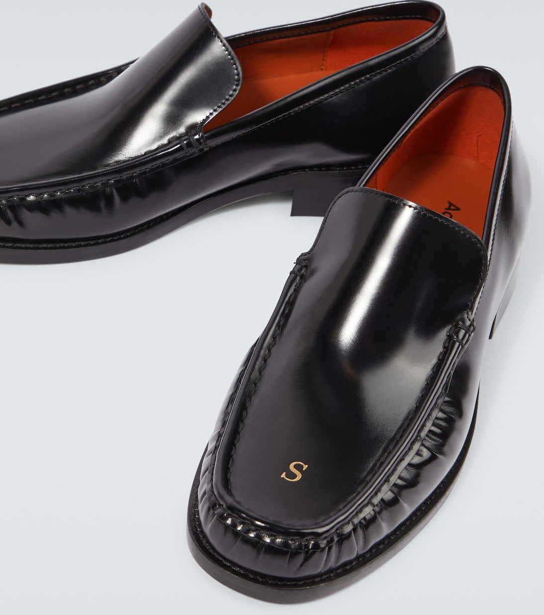 AS Loafer aus Leder Schwarz