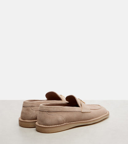 DG Loafer aus Suede Beige