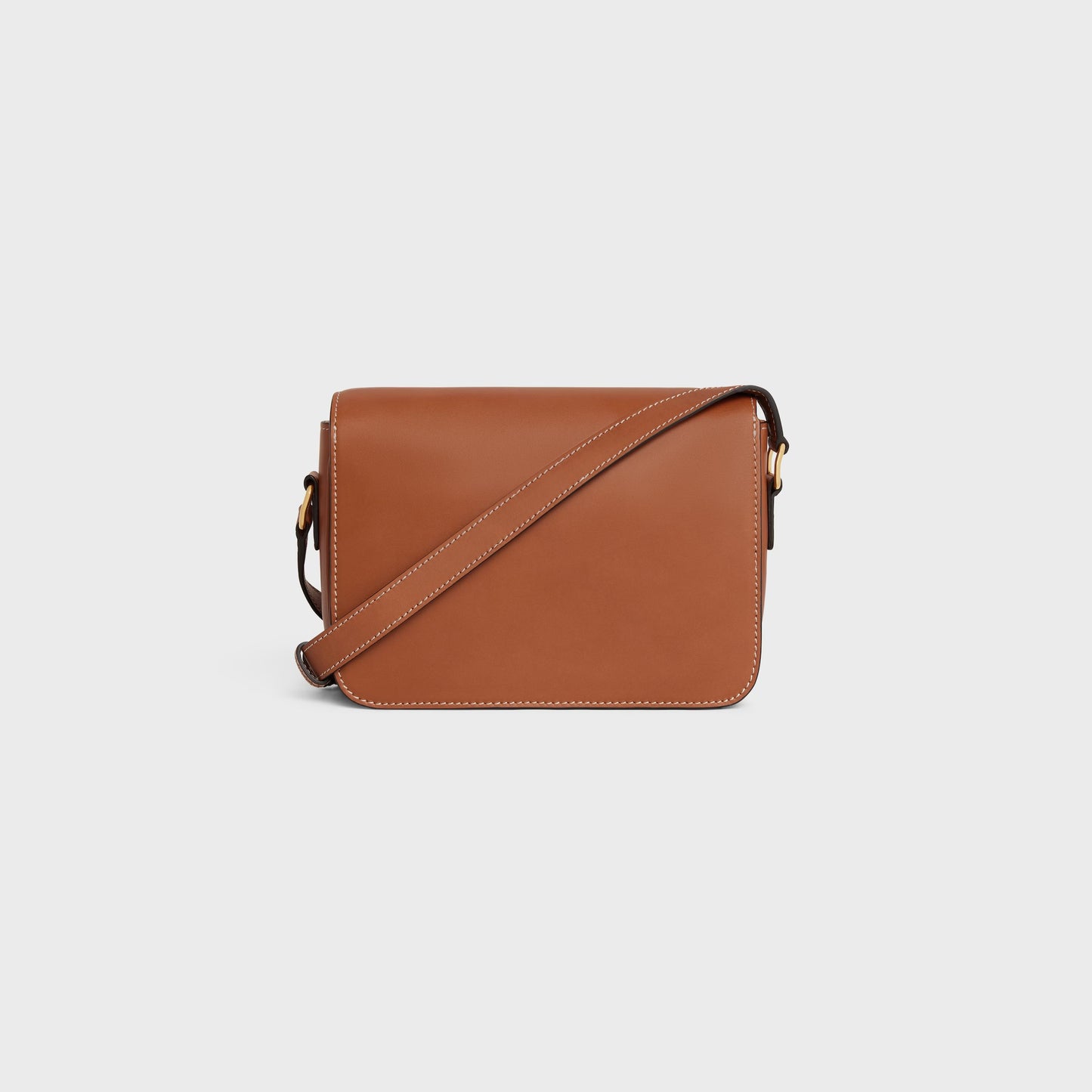 Teen Triomphe Tasche aus naturbelassenem Kalbsleder in Cognac