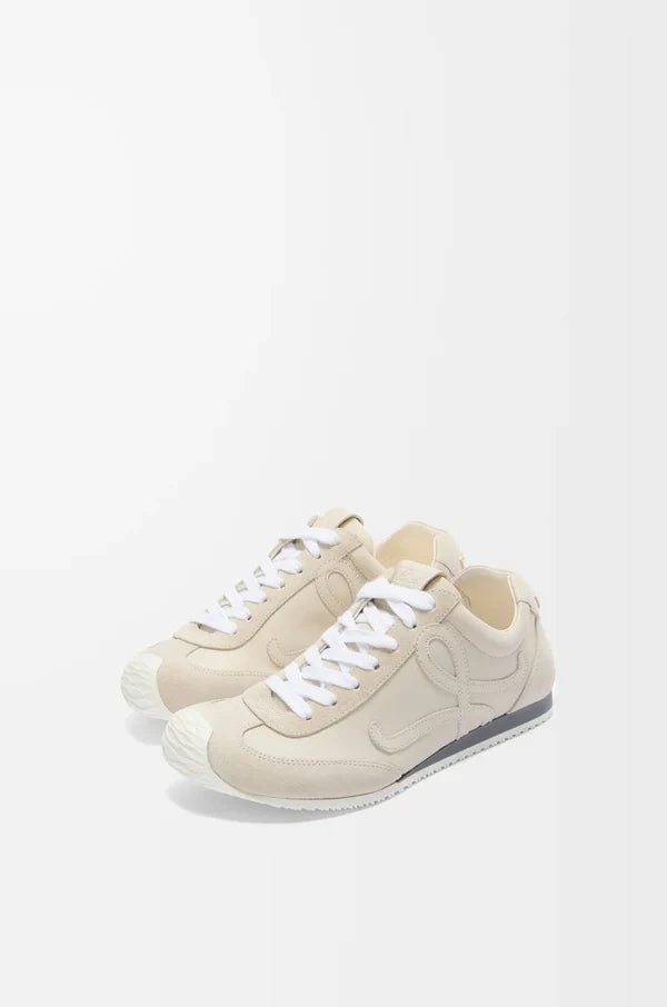 Ballet Runner 2.0 sneakers made of soft leather in white