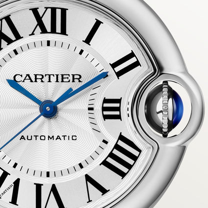 Ballon Bleu Uhr aus Silber