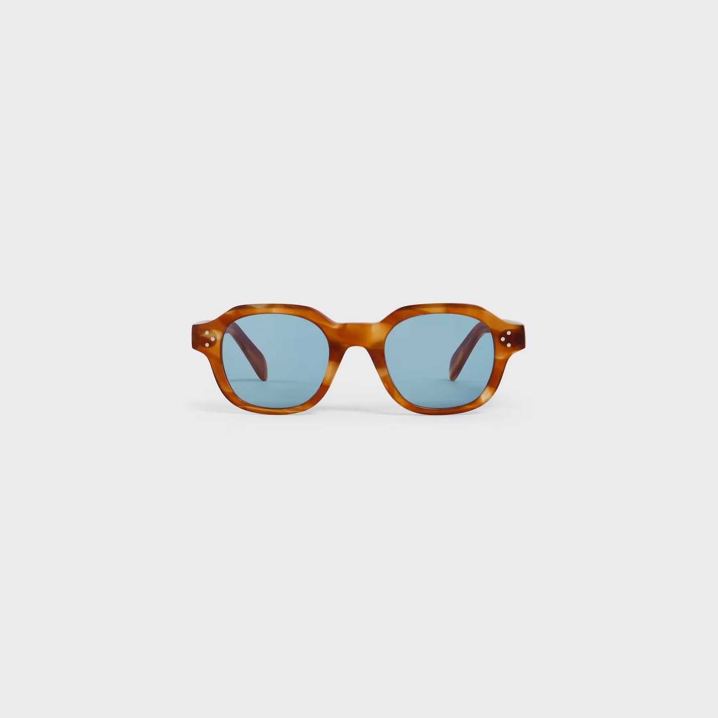 Black Frame 60 Sonnenbrille aus Acetat in Blond-Havanna