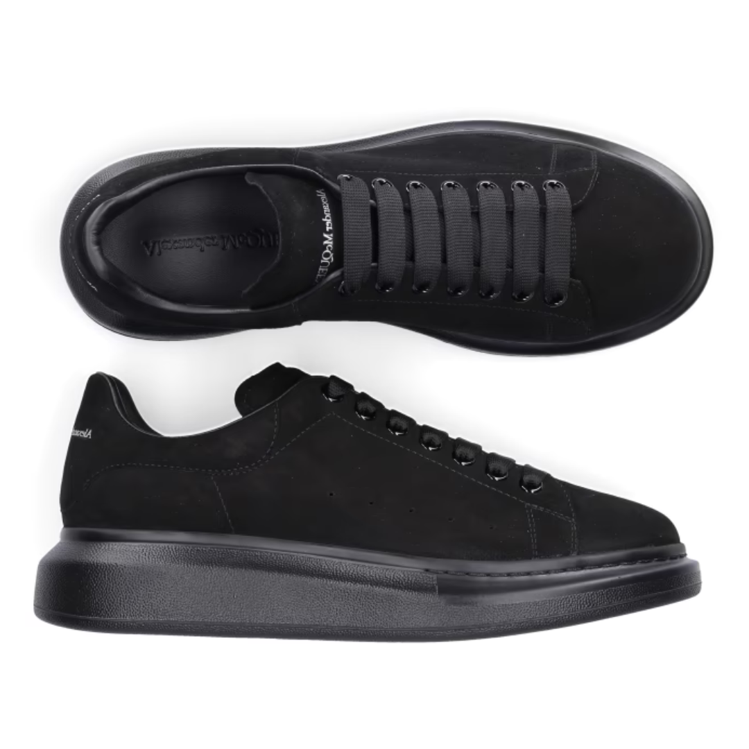 OVERSIZED BLACK SUEDE