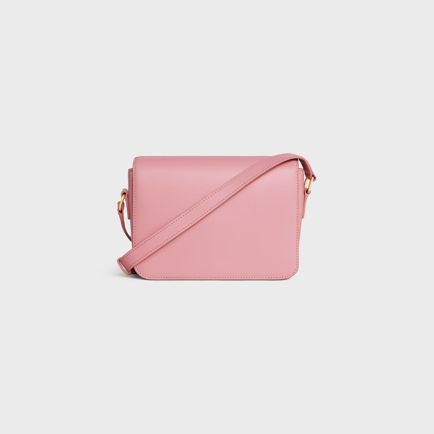 Teen Triomphe Tasche aus glänzendem Kalbsleder in Rosa