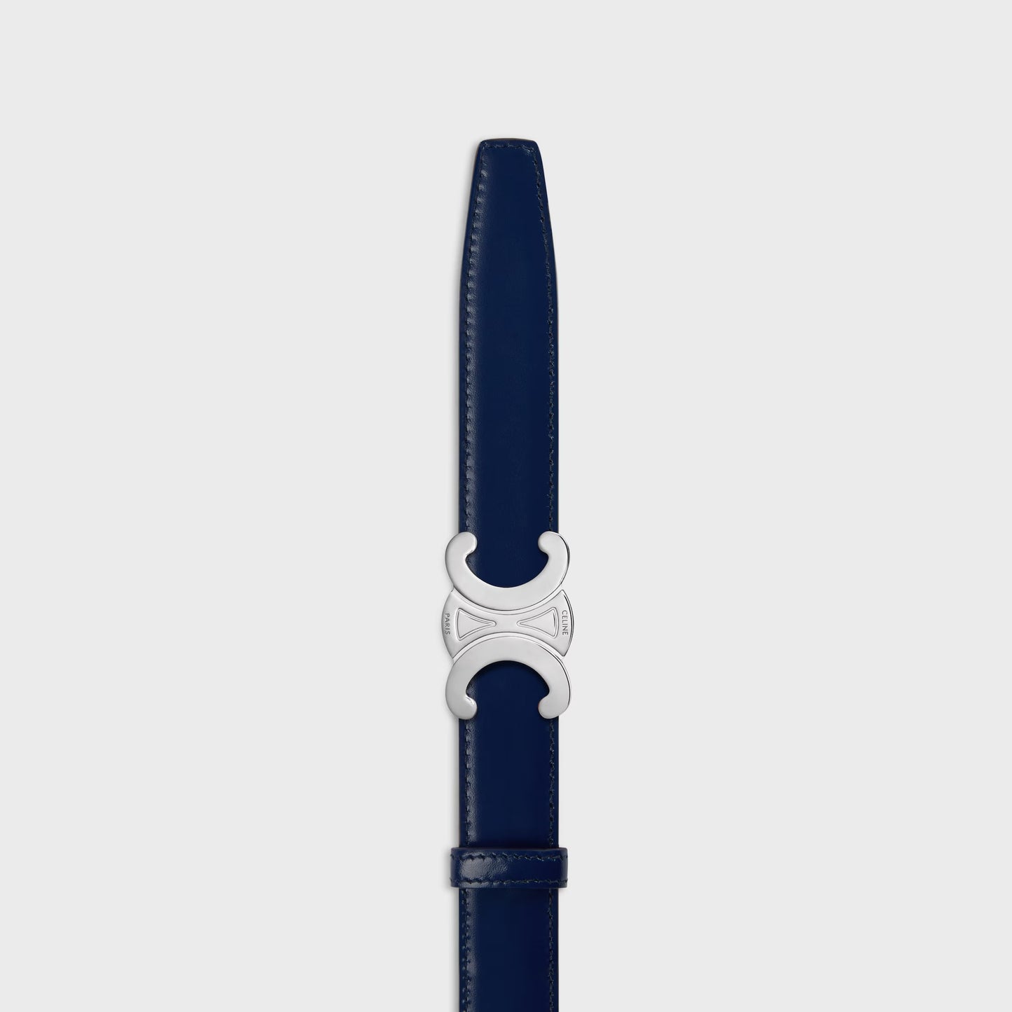 Triomphe Schnalle & Wendegürtel 25 mm Navy für Herren