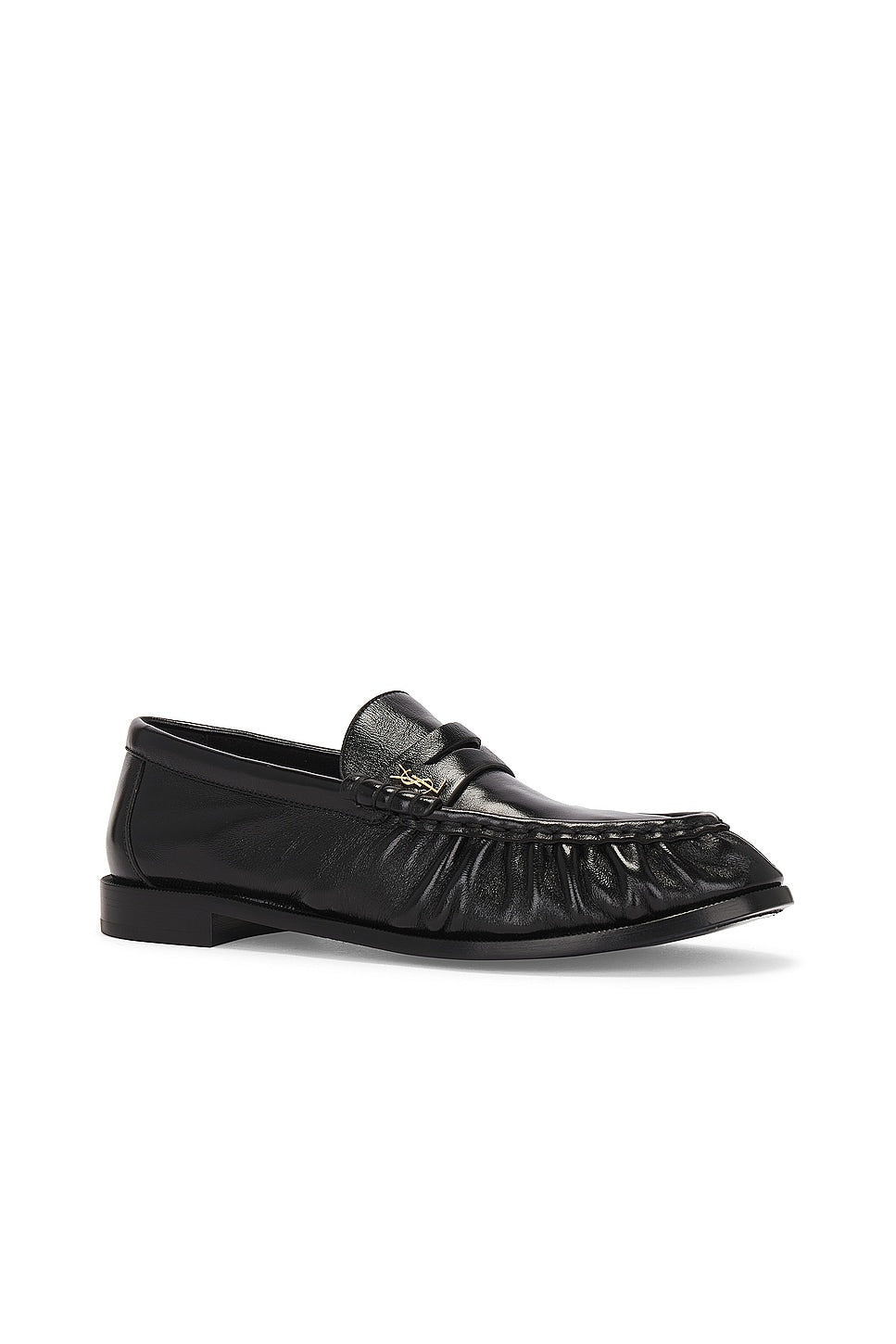 Loafer aus schwarzem Leder