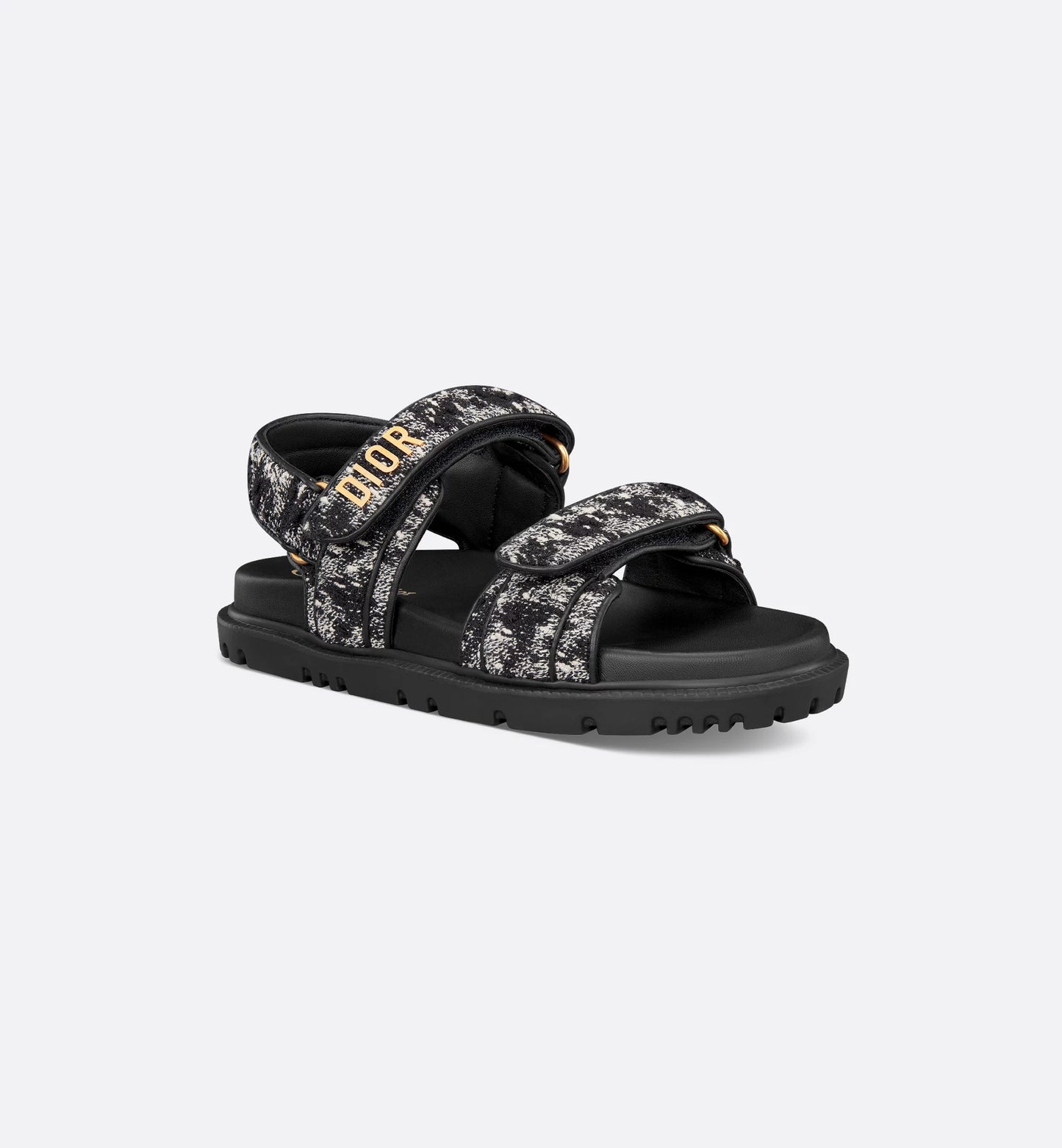 Act Sandalen Schwarz/Weiß