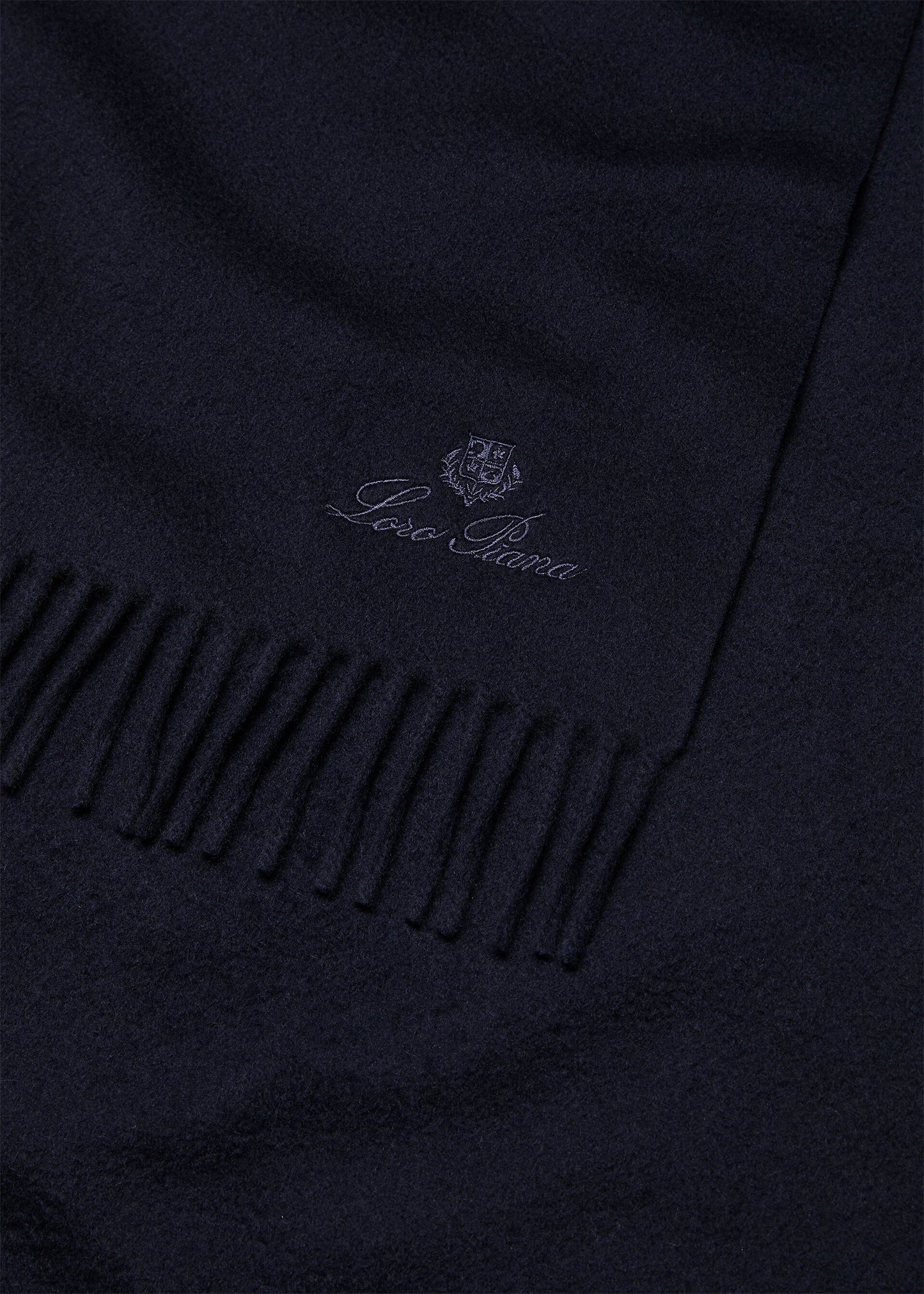 Extra Large Plain Scarf Navy Blue