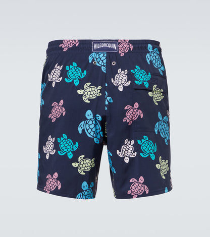 Badehose Tortues Multicolores mit Print