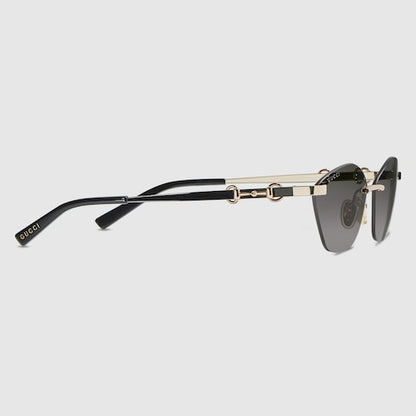 Sonnenbrille Cat-Eye Grau