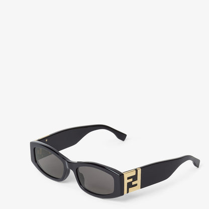 Forever sunglasses in black acetate for women