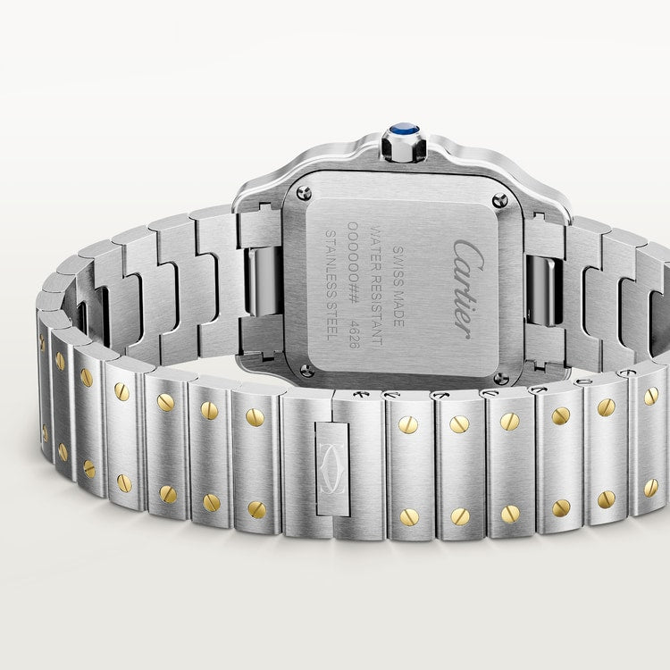 Santos watch in silver/gold