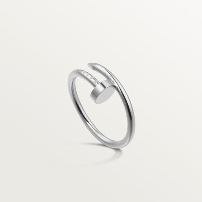 Ring Juste un Clou in Weißgoldfarbe