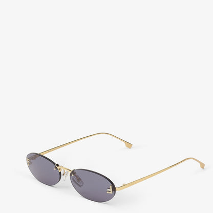 First Crystal Fashion Show Sonnenbrille Blau für Damen