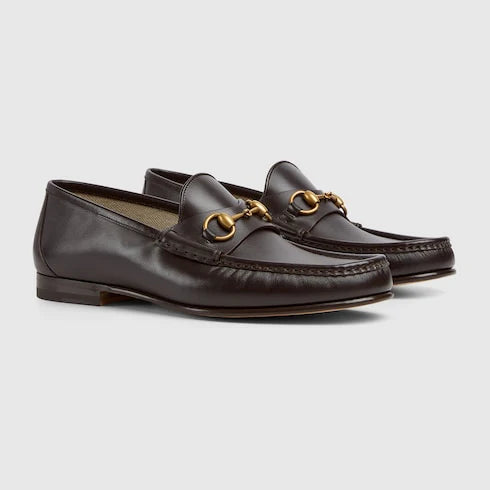 Men's moccasin GG Horsebit 1953 dark brown