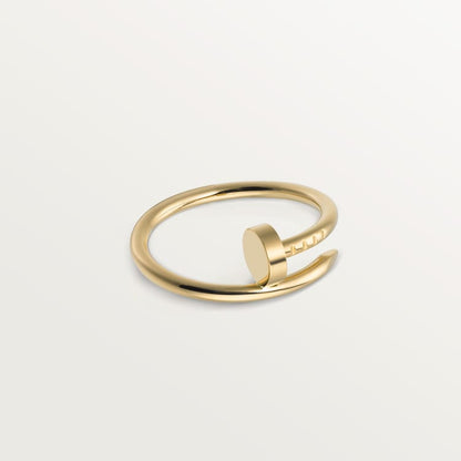 Juste un Clou ring in gold tone