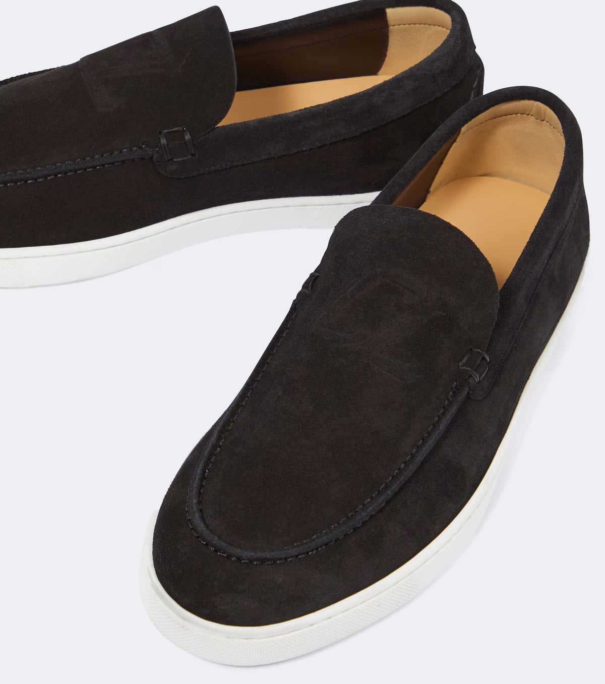 Varsiboat Bootsschuhe aus Veloursleder schwarz