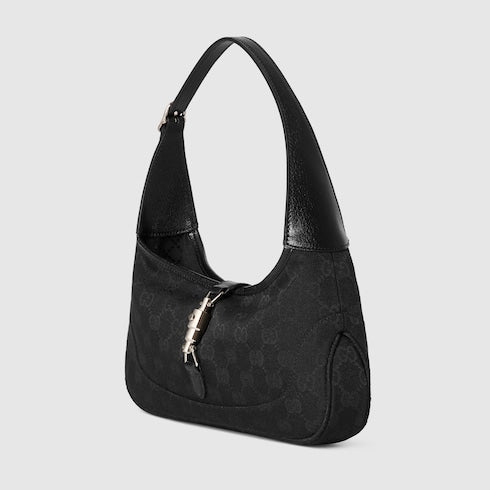 Jackie Slim shoulder bag in black leather