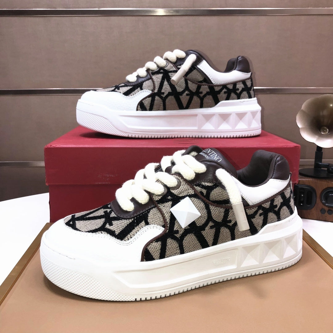 One Stud XL Toile Iconographe Sneaker