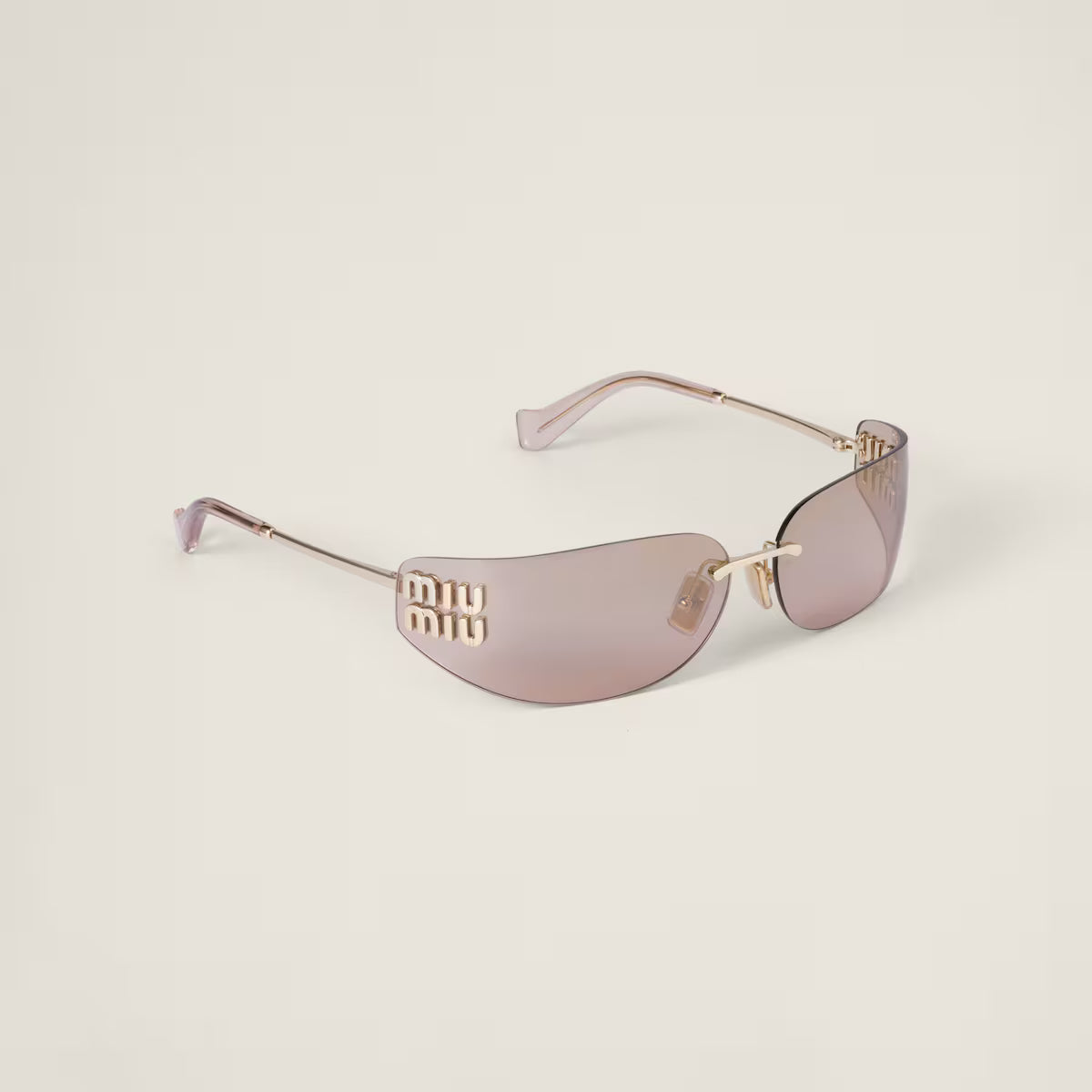 Aube Sonnenbrille Bronzefarbene Gläser