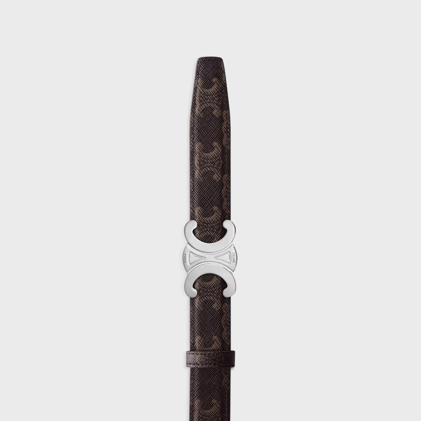 Triomphe Schnalle & Wendegürtel 25 mm Schwarz für Damen