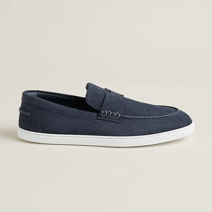 Job Loafer Dark Blue Suede