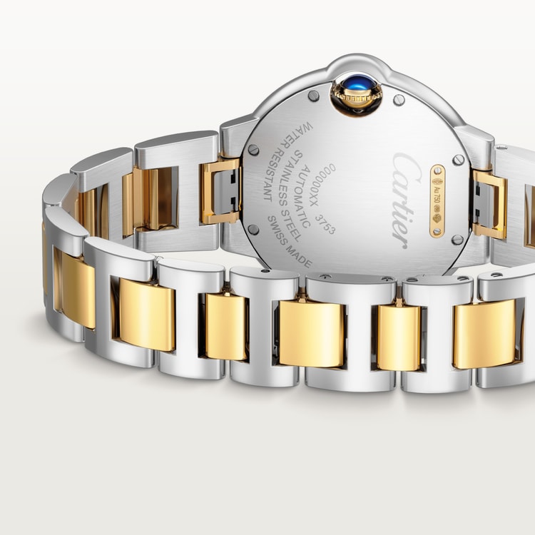 Ballon Bleu Uhr aus Silber/Gold