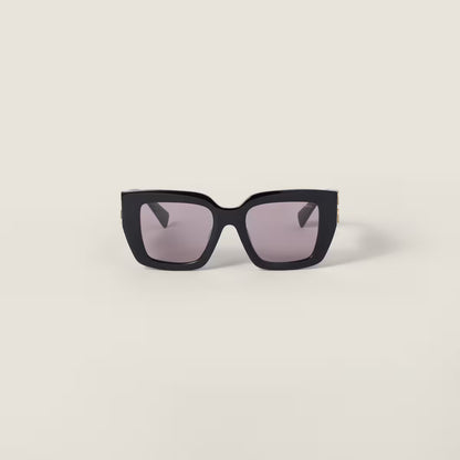 Miu Glimpse Sonnenbrille MALVENFARBENE GLÄSER