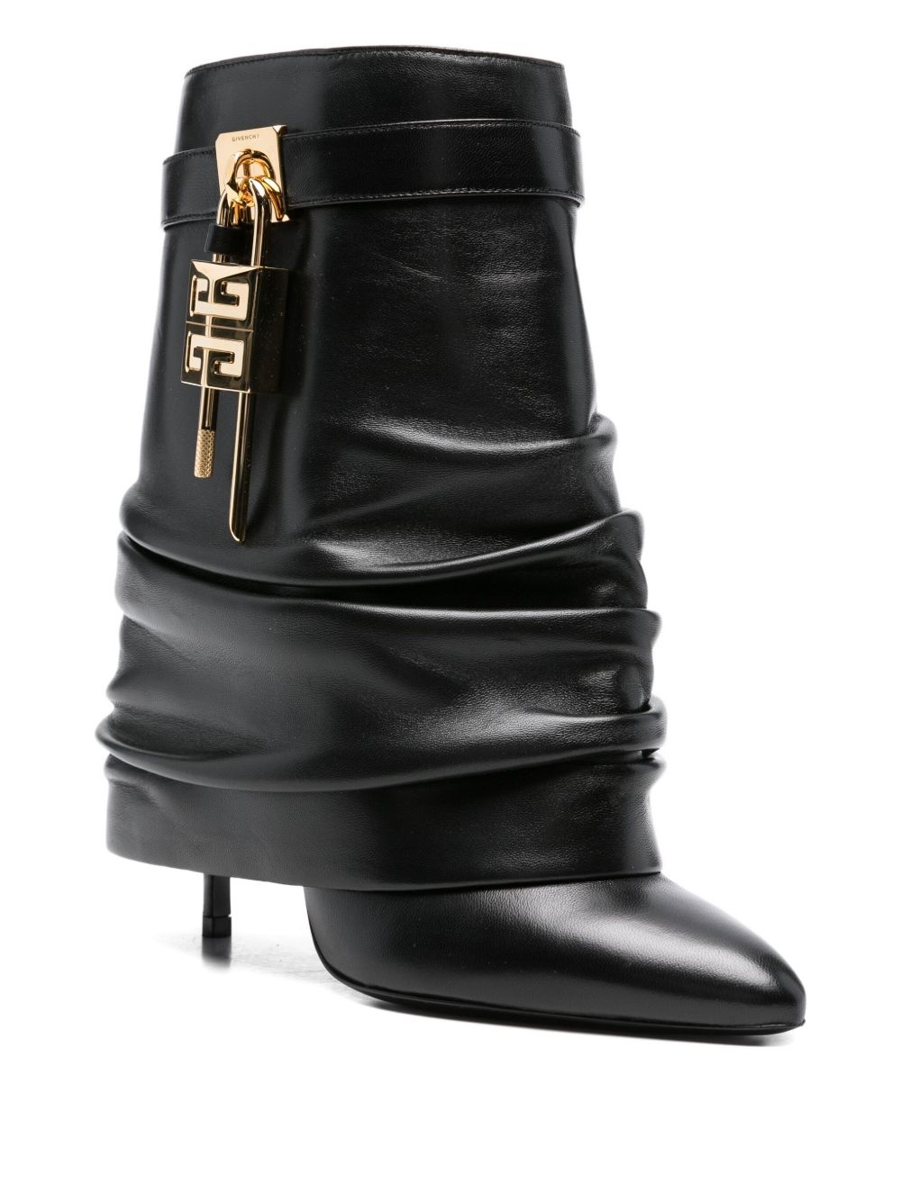 Shark-Lock boots 95 mm in black