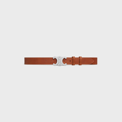 Triomphe Gürtel 30 mm aus Vintage-Kalbsleder für Herren