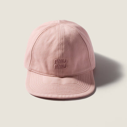 Twill Baseball Cap Powder Pink