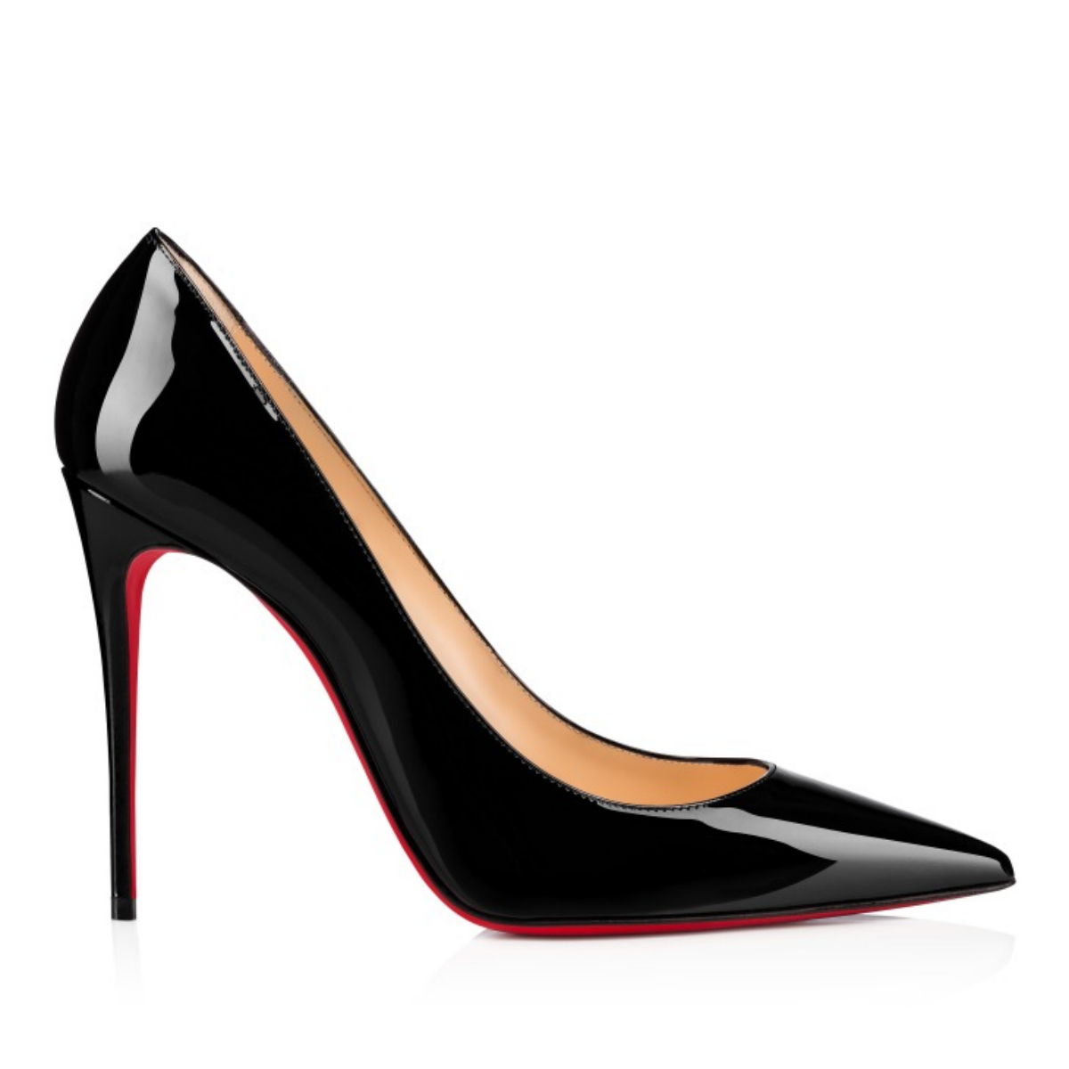 Kate Décolleté 100 mm Pumps - Lackleder - Schwarz