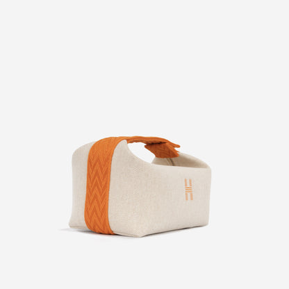 Bride-a-Brac Klein – Beige/Orange