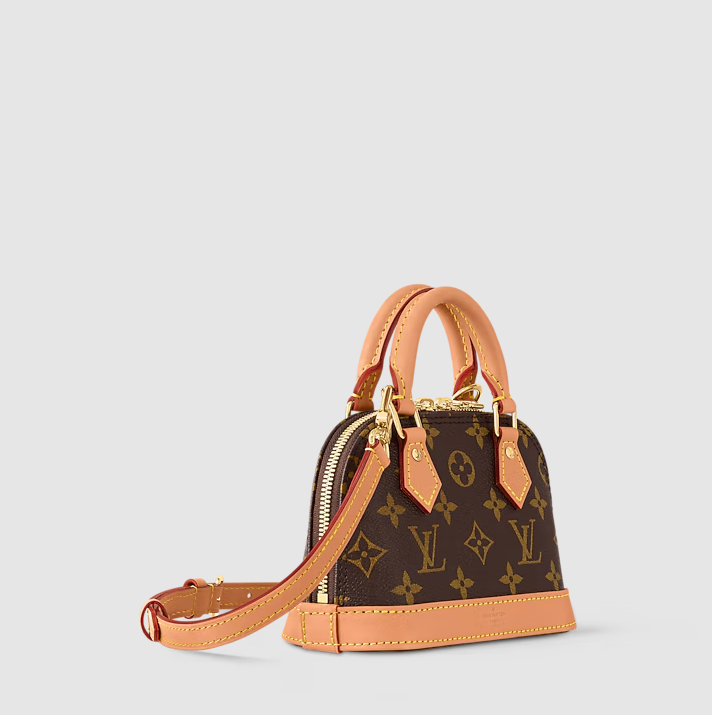 Alma Nano Monogram Canvas
