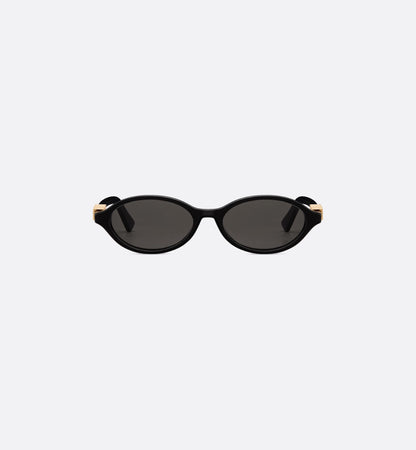 Oval Sunglasses Treasure R1I Black Women's