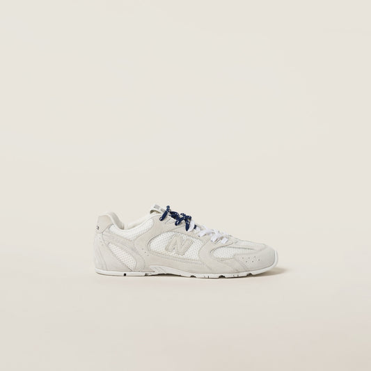 NB X MM 530 SL sneakers in white suede and mesh