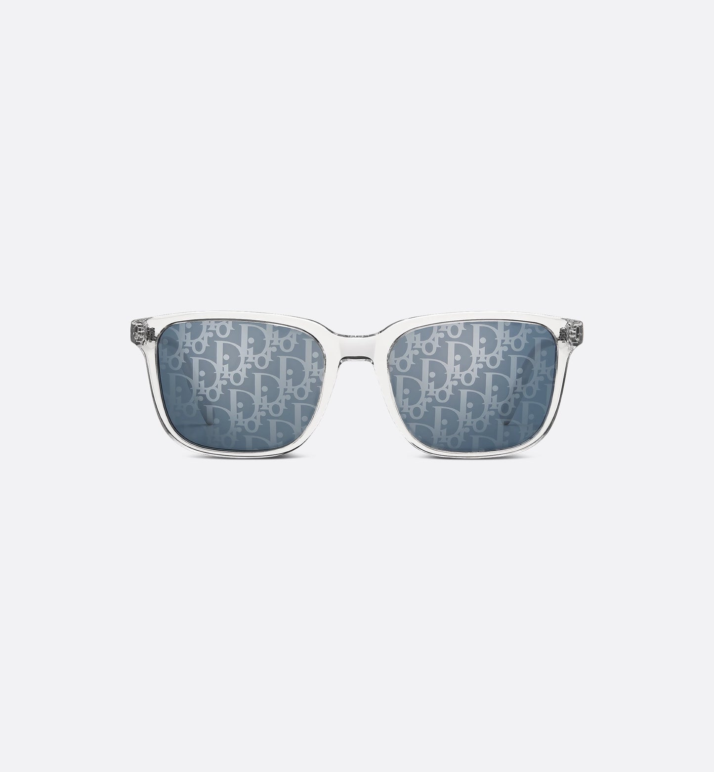 Rectangular sunglasses Tag SU Crystal-Tone Men's