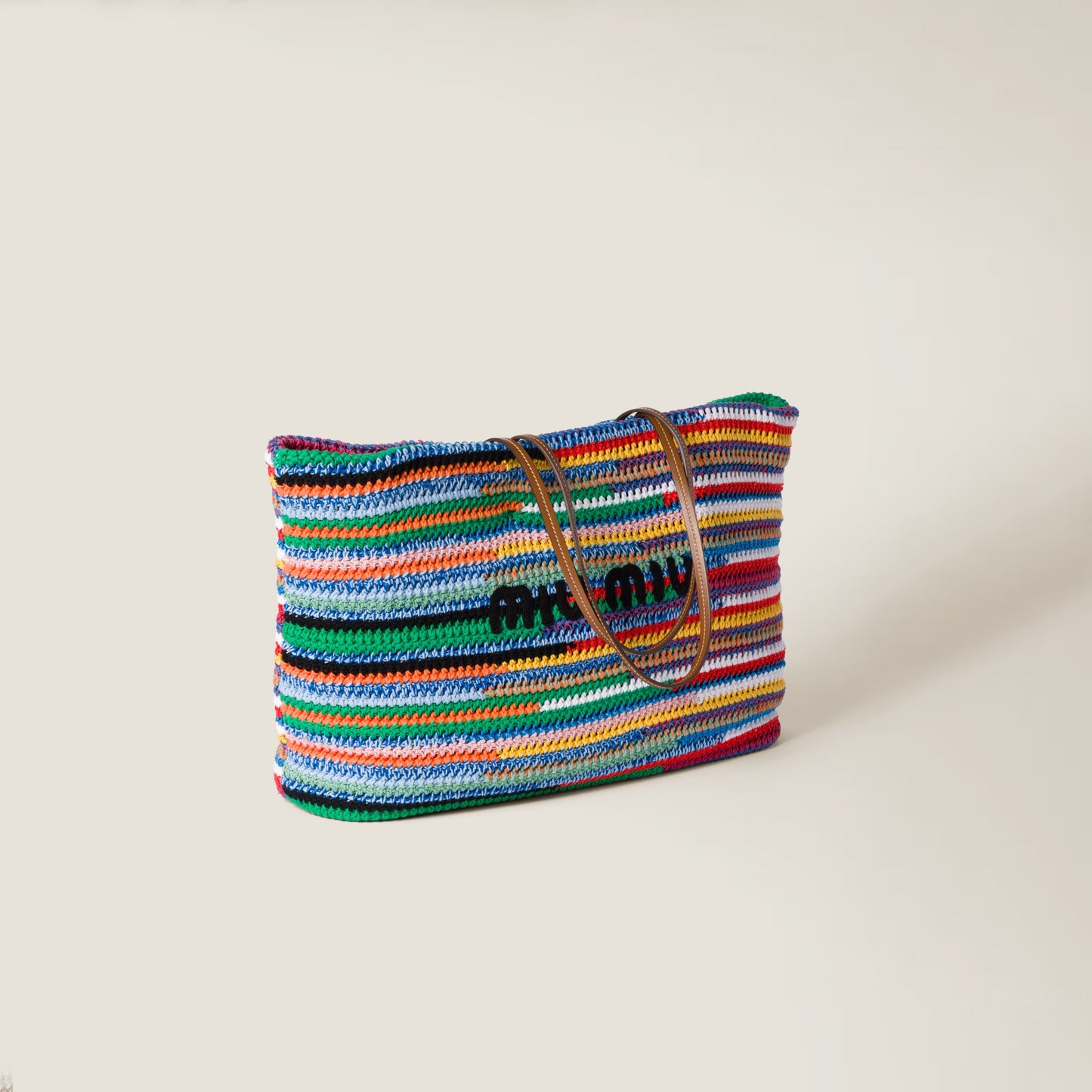 Bunt Gehäkelte Tote Bag
