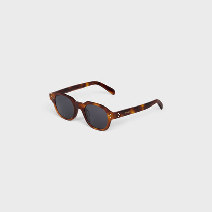 Black Frame 60 Sonnenbrille aus Acetat in klassischem Havanna