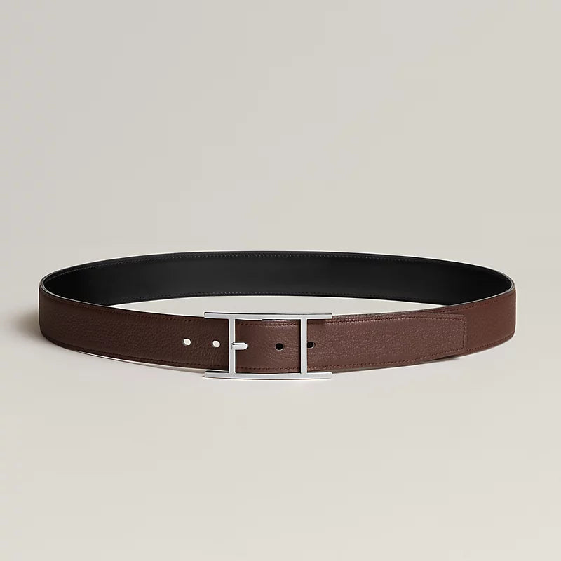 Reversible belt Quentin chocolate men