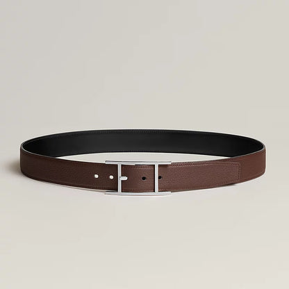 Reversible belt Quentin chocolate men