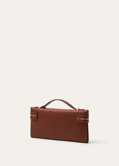 Extra Clutch L29 Burnt Tan /Sun Gold mit Tupfen