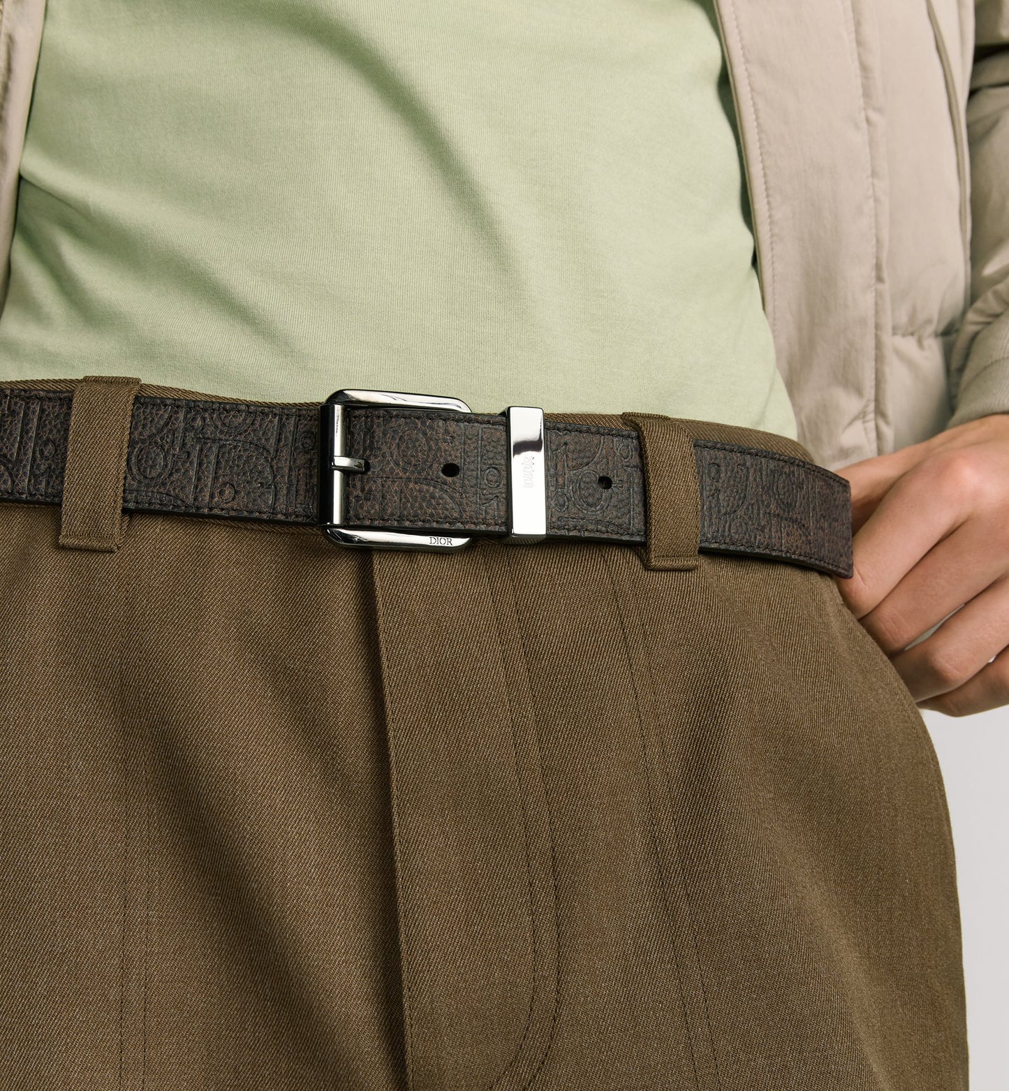 Gürtel Braun Gravity Vintage-Leder 35 mm Herren