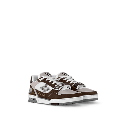 Sneaker Trainer Monogram Denim Mokka