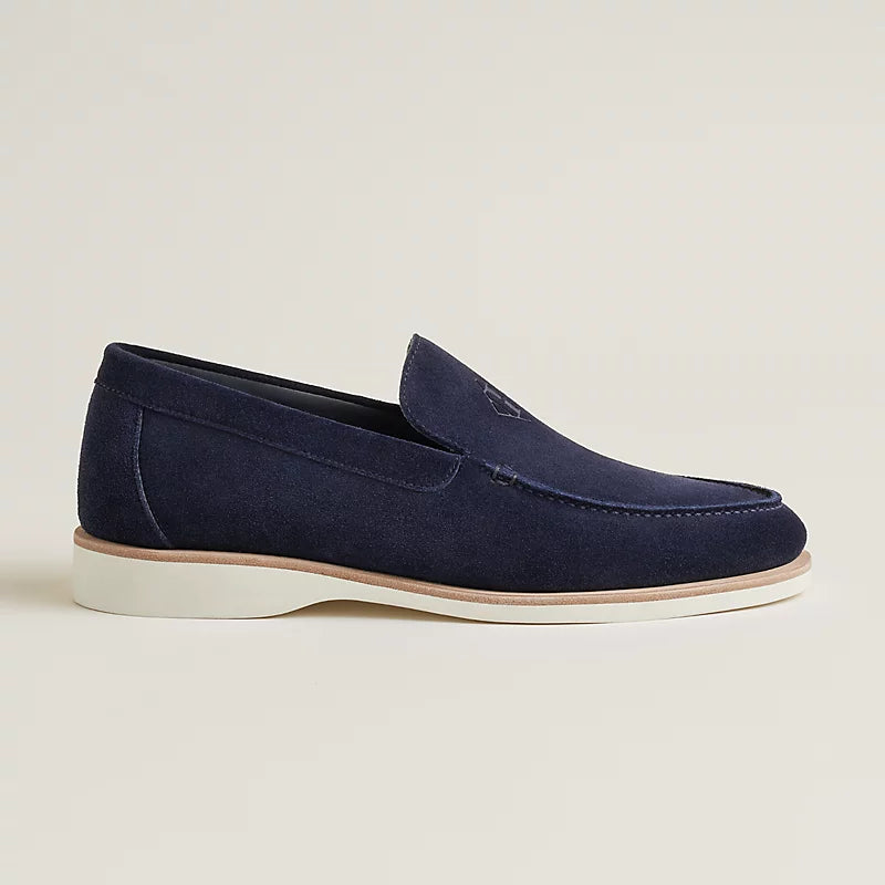 Low Loafer Dunkelblau Wildleder