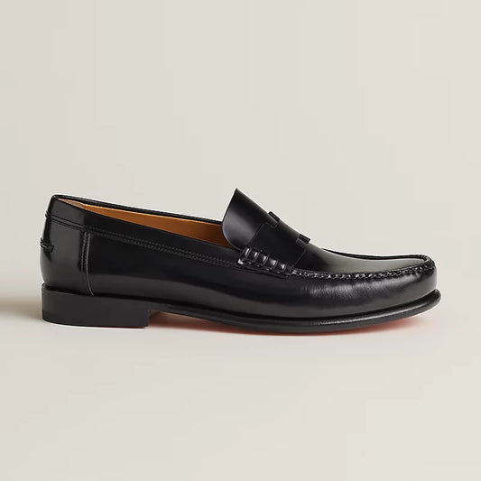 Kennedy Loafers Black Leather