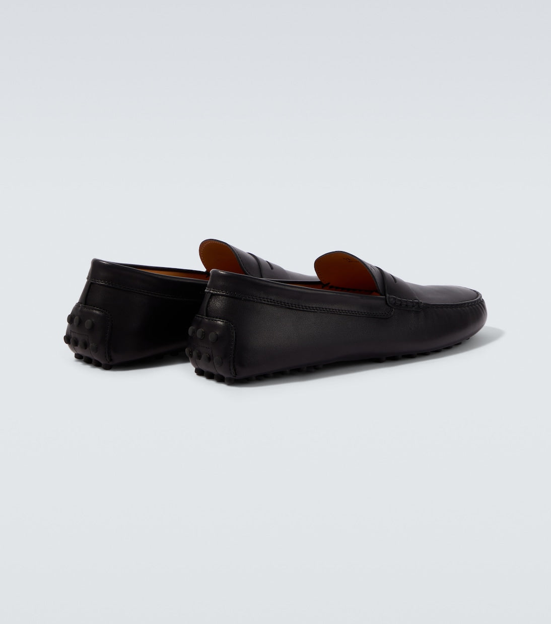 Gommino Loafer aus Leder Schwarz